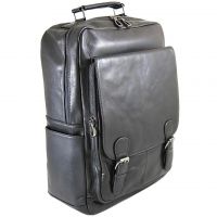 Рюкзак кожаный Fuzhiniao 7336 black_4