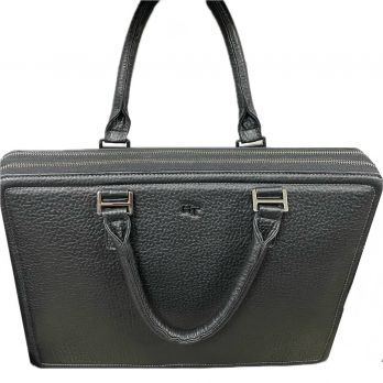 Сумка портфель кожаная H-T leather 1714-1 Black.jpeg