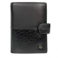 Кошелёк мужской кожаный H-T leather 208-L3104-5 Black_5