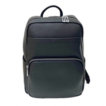 Рюкзак кожаный NN 230606 black