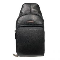 Рюкзак сумка нагрудная кожаная Heanbag K373