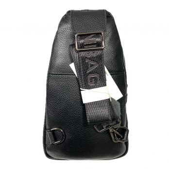 Рюкзак сумка нагрудная кожаная Heanbag K373