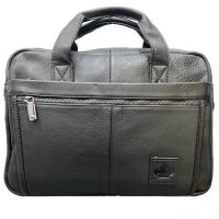 Портфель сумка кожаная ZNIXS 11020 black