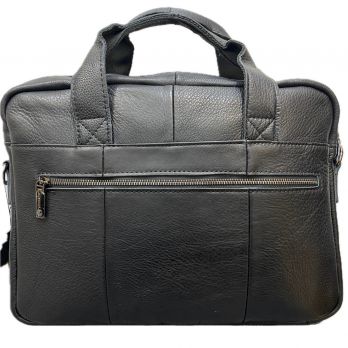 Портфель сумка кожаная ZNIXS 11020 black