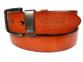 Ремень кожаный бренд Boss 2777_1
