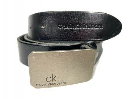 Ремень кожаный бренд Calvin K jeans 2831_1