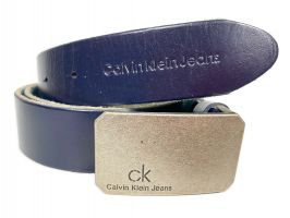 Ремень кожаный бренд Calvin K jeans 2833_1