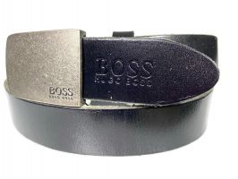 Ремень кожаный бренд Boss 2837_1