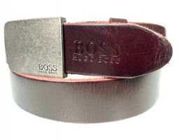 Ремень кожаный бренд Boss 2840_1
