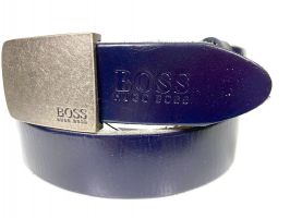 Ремень кожаный бренд Boss 2841_1