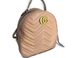 Женский рюкзак Gucci Marmont 246 M пудра_0