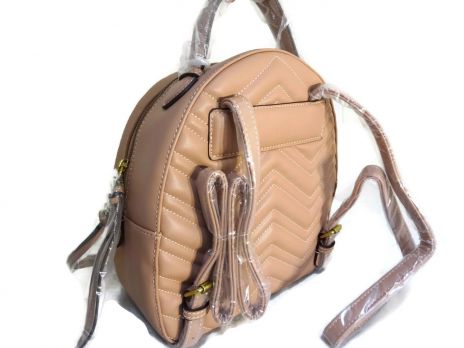 Женский рюкзак Gucci Marmont 246 M пудра