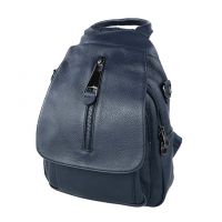 Рюкзак женский кожаный Natale Navetta 6063 blue_0