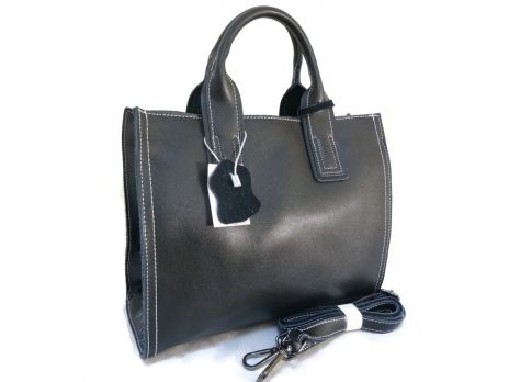 Женская кожаная сумка Black