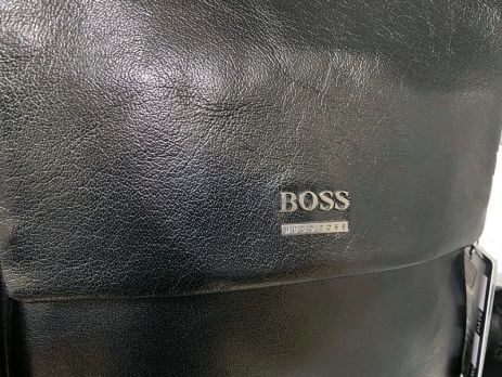 Кожаная мужская сумка Boss Hugo Boss