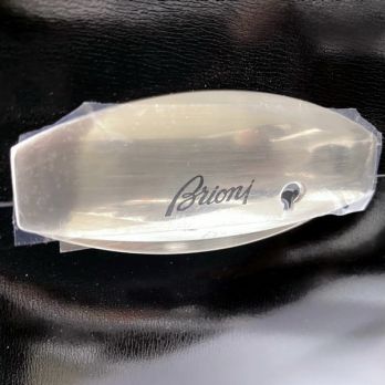 Портфель мужской кожаный Brioni (Бриони) 468 Black