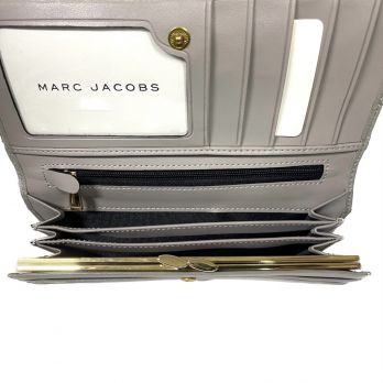 Кошелек женский кожаный Marc Jacobs 1106 N grey