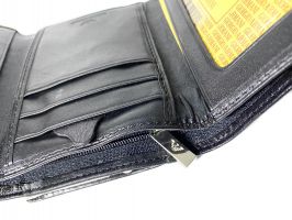Кожаный женский кошелек Giorgio Armani A04-1 Black_6