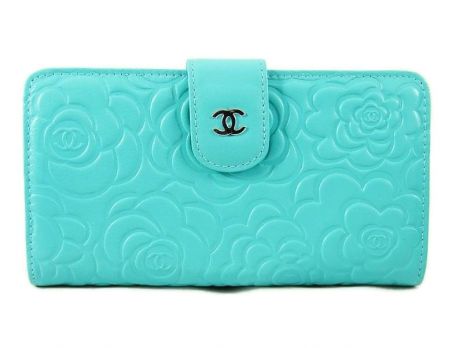 Женский кожаный кошелёк Chanel (Шанель) C0299 Green