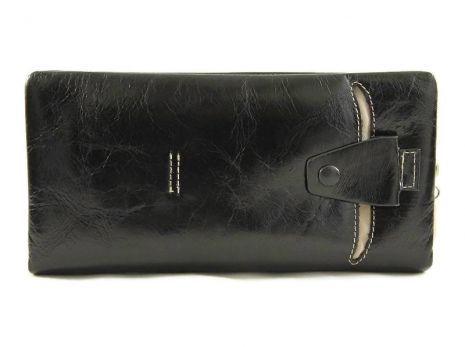 Клатч кожаный LasFero 8192-1 black