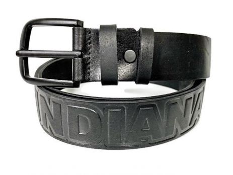 Ремень кожаный Indiana 675 (Индиана) black