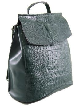 Рюкзак женский кожаный NN 8504-7 Green