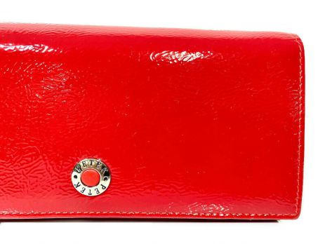 Кошелек женский Petek 5091 red с внутренней монетницей