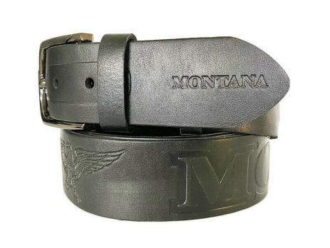 Кожаный ремень Монтана 739 (Montana) black