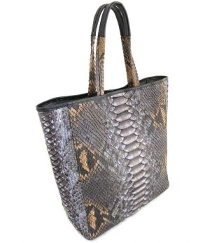 Женская сумка тоут из кожи Питона Python Exclusive