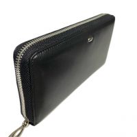 Кошелёк клатч кожаный Petek 1759 black_4