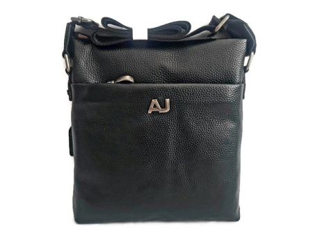 Сумка планшет мужская кожаная AJ 710-3 Black